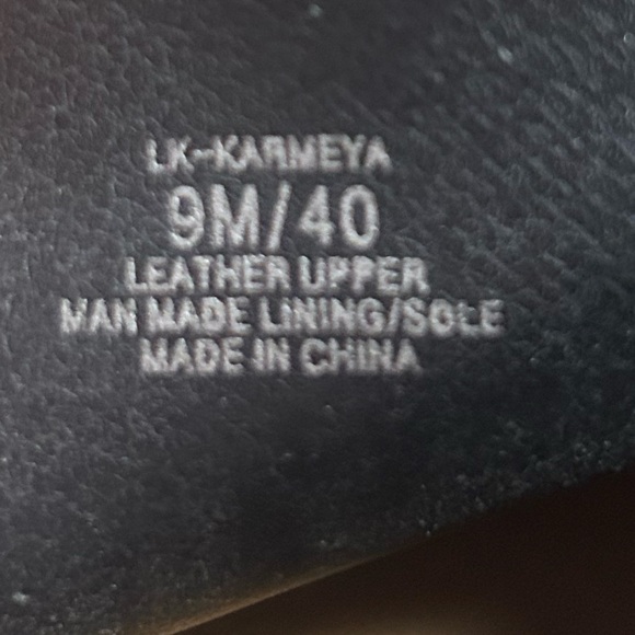 Lucky Brand Karmeya leather suede wedge boots size 9 - Picture 9 of 9